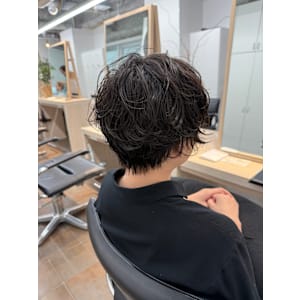 ミディアムパーマ/ニュアンスパーマ/レイヤーパーマ/横浜