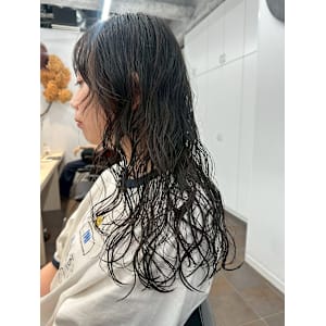 ボブパーマプードルパーマレディースパーマニュアンスパーマ奥東