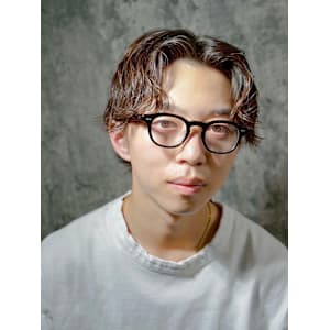ラルフカール/センターパート/スパイラル〈理容室〉 - ヒロ銀座 BARBER SHOP 新宿店【ヒロギンザバーバーショップシンジュクテン】掲載中