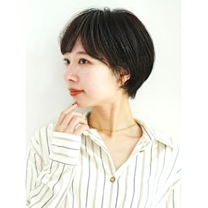 前下がりショート・ボブ/絶壁解消/前髪あり/40代/30代 - INCEPTION  GINZA 銀座【インセプション】掲載中