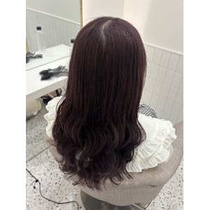 ブリーチ有無補正＊ラベンダーブラウン＊まゆ