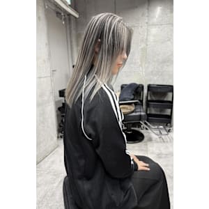 ★プラチナホワイトシルバー系バレイヤージュ★