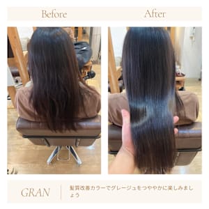 お客様髪質改善データ1971（グレージュカラー） - Grand × AtlierDonguri【グランバイアトリエドングリ】掲載中
