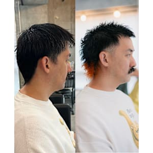 メンズウルフ×ピンパーマ◎三軒茶屋 RYUKI メンズパーマ - Bond 三軒茶屋【ボンド サンゲンヂャヤ】掲載中