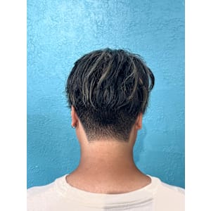 メンズ毛流れハイライト