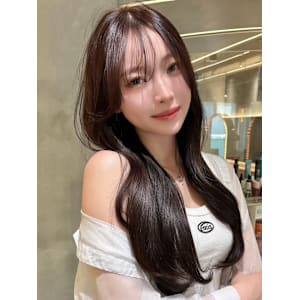 仙台髪質改善縮毛矯正韓国レイヤーイメチェン外ハネボブ顔周り - ANFINI【アンフィニー】【アンフィニー】掲載中