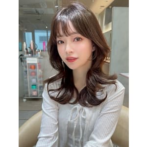 仙台髪質改善トリートメント縮毛矯正レイヤー外ハネボブ美髪前髪