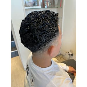 メンズパーマ/フェード/ベリーショート