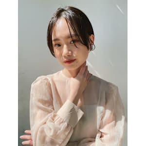 since 銀座 【シンス】×ハンサム大人ショートスタイル