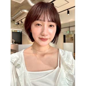 since 銀座 【シンス】×小顔ミニボブスタイル