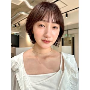 since 銀座 【シンス】×小顔ミニボブスタイル
