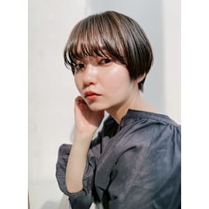 since 銀座 【シンス】×丸みショートスタイル