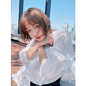 since 銀座 【シンス】×ベージュカラーボブスタイル