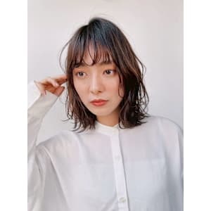 since 銀座 【シンス】×無雑作ボブパーマスタイル