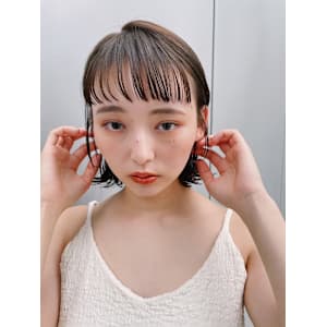 since 銀座 【シンス】×アッシュブラウンボブスタイル