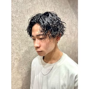 シャドウパーマセンターパート【目白メンズパーマ/池袋メンズ】 - Re:ICE【リアイス】掲載中