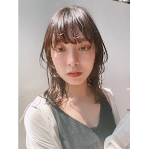 since 銀座 【シンス】×ツヤカラーミディアムスタイル