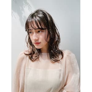 since 銀座 【シンス】×ミディアムパーマスタイル