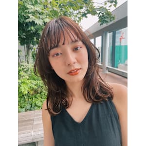 since 銀座 【シンス】×ミディアムパーマスタイル