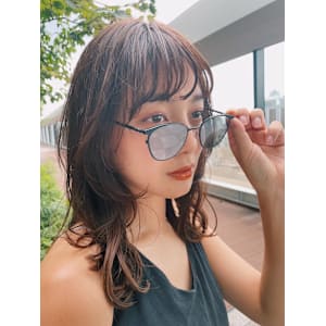 since 銀座 【シンス】×ミディアムパーマスタイル