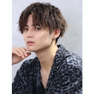 センターパート　ツイストスパイラル　2way