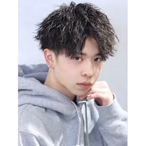 ツイストスパイラル　アップバング　2way