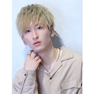 ハイトーン　マッシュ　メンズショート