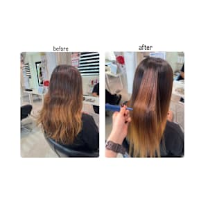 サラサラ縮毛矯正！
