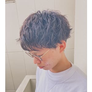 ナチュラルツーブロックショート/目白メンズヘア/池袋メンズ