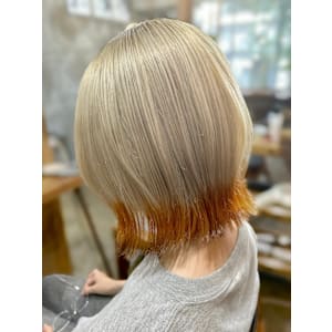 フォックスカラー×ホワイトベージュ - enne  hair&organic【エンネ ヘアーアンドオーガニック】掲載中