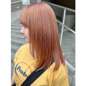 【feliceMICHI　石井 あすか】オレンジカラー　