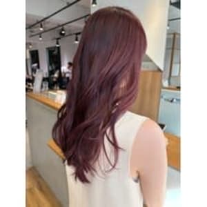 イルミナカラーで秋っぽいピンク◯ 吉永晶見【20代/30代】