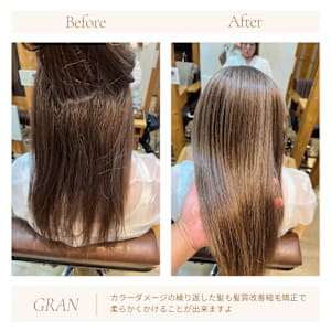 お客様髪質改善データ1975（髪質改善縮毛矯正） - Grand × AtlierDonguri【グランバイアトリエドングリ】掲載中