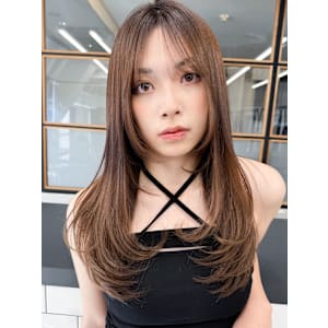 エギョモリ×ヨシンモリ◎韓国レイヤーカット透明感カラー美髪