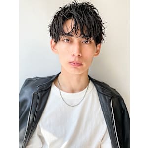 好印象メンズパーマ波巻きツイスパセンターパートナチュラル - soar 髪質改善 レイヤーカット 【渋谷 髪質改善サロン】【ソア カミシツカイゼン レイヤーカット】掲載中