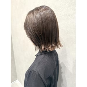 顔周りレイヤー/オリーブベージュ/ボブ - ungu GALLERY【アングゥギャラリー】掲載中