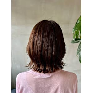 (工藤)短めくびれボブ×ブラウンカラー