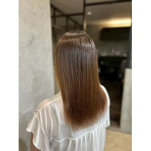 (工藤)縮毛矯正でさらさらロングに