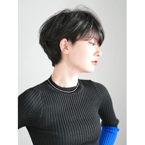前下がりショート・ボブ/絶壁解消/前髪あり/40代/30代 - INCEPTION  GINZA 銀座【インセプション】掲載中