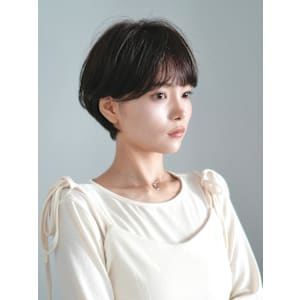 前下がりショート・ボブ/絶壁解消/前髪あり/40代/30代 - INCEPTION  GINZA 銀座【インセプション】掲載中