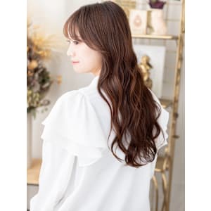 流し前髪こなれふんわりパーマエアリーロング　ココアグレージュ - COVER HAIR & SPA bliss【カバーヘア アンド スパ ブリス】浦和/浦和西口店【カバー ヘア アンド スパ ブリス ウラワ ウラワニシグチテン】掲載中