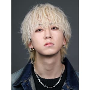 ツイストスパイラルパーマスパイラルパーマミディアムウルフ