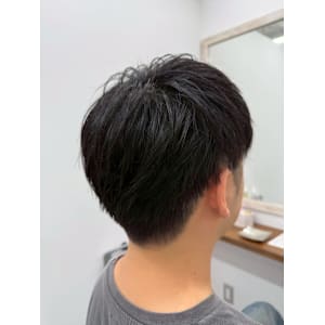 マッシュ/デザインカラー/メンズカット/爽やか無造作ヘア