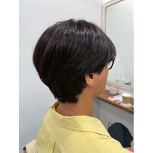 マッシュ/デザインカラー/メンズカット/爽やか無造作ヘア