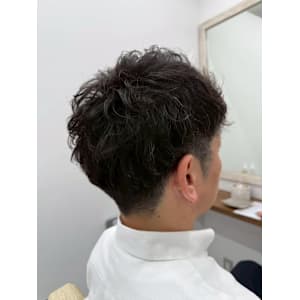 ツイストスパイラル/サイドパート/韓国マッシュ