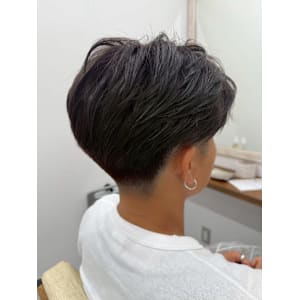 マッシュ/デザインカラー/メンズカット/爽やか無造作ヘア