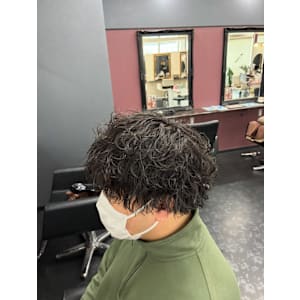 波巻きスパイラルパーマ