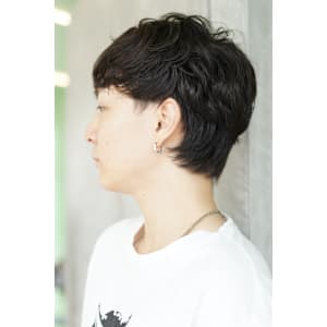 マッシュウルフ　ニュアンスパーマ