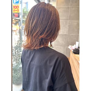 【秋感オレンジ】毛先グラデーション - 半個室型美容室 Sourire 荒戸店【ハンコシツガタビヨウシツ スーリール アラトテン】掲載中