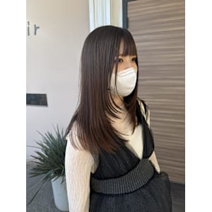 ナチュラルブラウンカラー